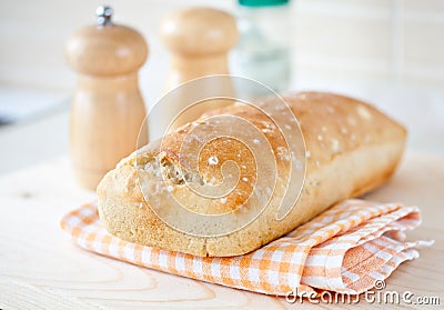 Bakery bread natural food breakfast Stock Photo