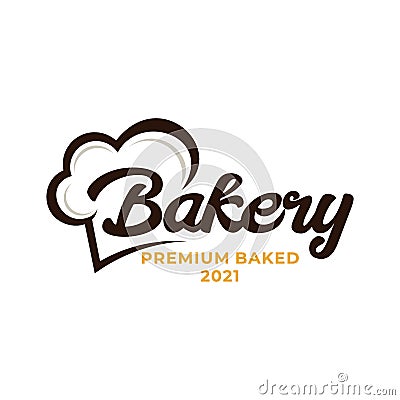 Bakery Chef Logo. Wheat rice agriculture logo Inspiration vector Vector Illustration