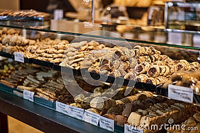 Bakery in Greece Stock Photo