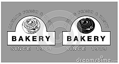 Bakery logos for your business. Vector Illustration