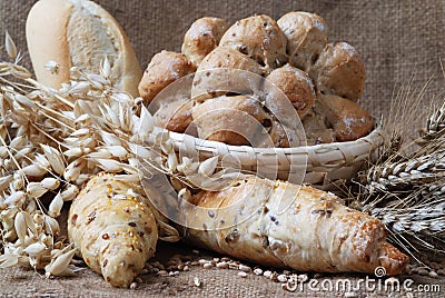 Bakery products Stock Photo