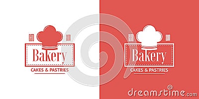 Bakery Vector Vintage Logos Vector Illustration