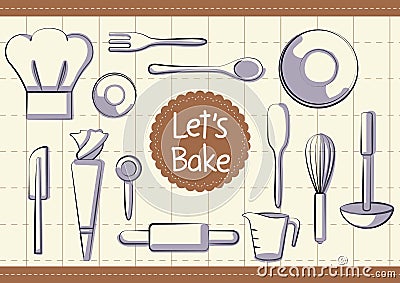 Bakery ware Vector Illustration