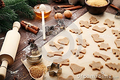 Christmas cookies Stock Photo