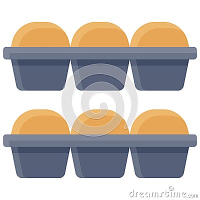 Baking icon, Bakery and baking related vector Vector Illustration