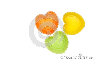 Baking silicone cups Stock Photo