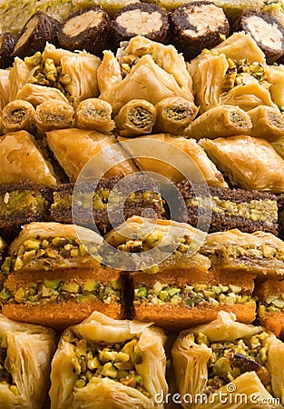 The baklava Stock Photo