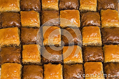 The baklava Stock Photo