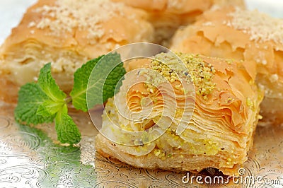 Baklava Stock Photo