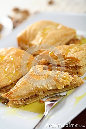 Baklava Stock Photo