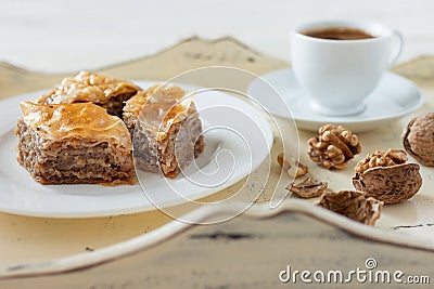 Baklava Stock Photo