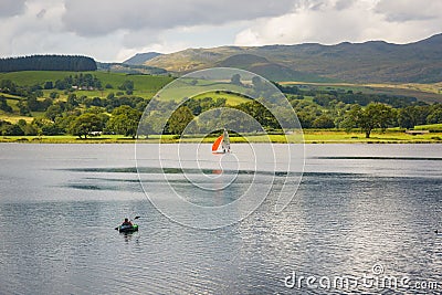 Bala Lake Wales Stock Photo