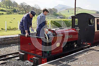 Bala Lake Railway George B Editorial Stock Photo