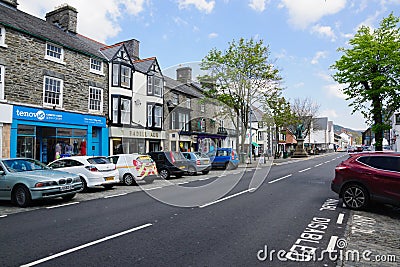 Bala North Wales Editorial Stock Photo