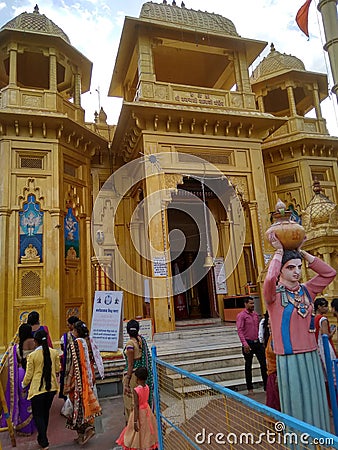 Balaji Puram is famous for Lord Balajiâ€™s huge temple.This place comes under Betul district madhy Pradesh in India Editorial Stock Photo