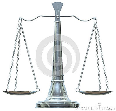 Balance 3D Stock Photo