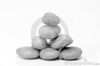 A tower of seven stones Stock Photo