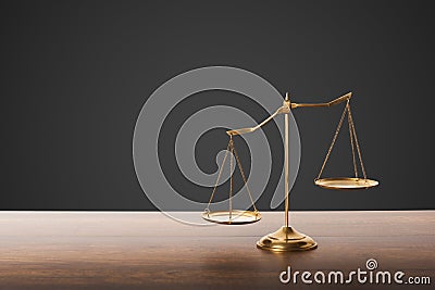 Balance scale Stock Photo