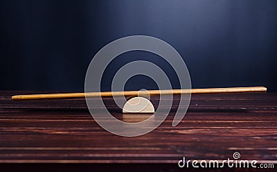 balance scale Stock Photo