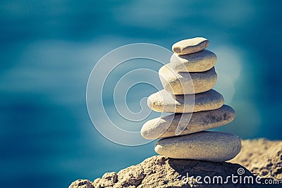 Balance spa wellness concept Stock Photo