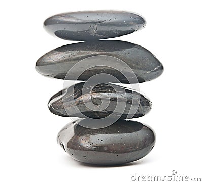 Balancing stones Stock Photo