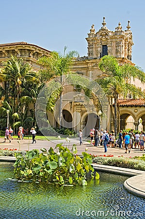 Balboa Park, San Diego, California Editorial Stock Photo