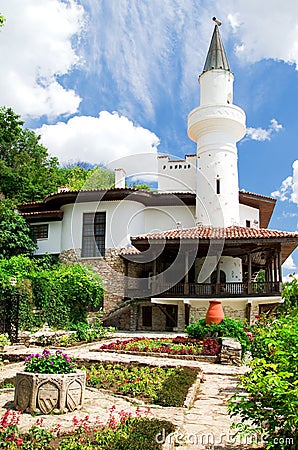 Balchik Palace Stock Photo