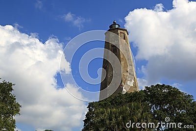 Bald Head Island Lighthouse Stock Photo