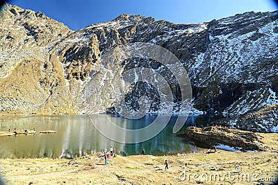 Balea lake Stock Photo