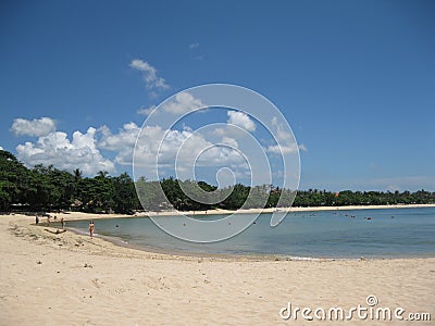 Bali Beach Stock Photo