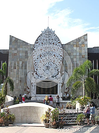 Bali Bombing Memorial, Bali Indonesia Editorial Stock Photo