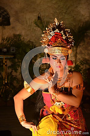 Bali dancer Editorial Stock Photo