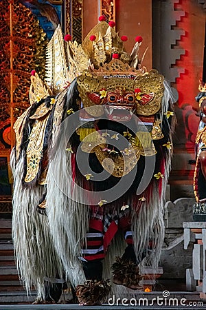 Bali, Indonesia 8 September 2022, The performance of a Balinese 