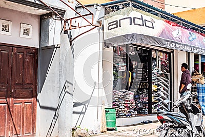 Bali Store fronts - assorted Editorial Stock Photo