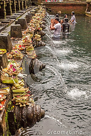 Bali temple Editorial Stock Photo