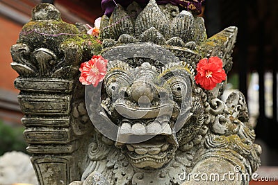 Bali traditional statue Stock Photo