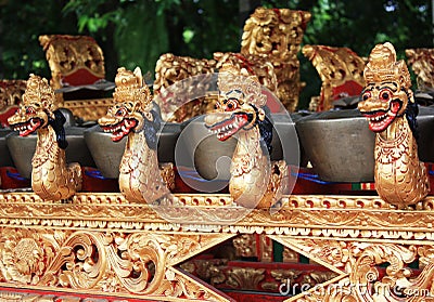 Balinese Gamelan Stock Photo