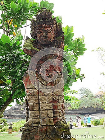 Balinese idols, spirits in Bali Stock Photo
