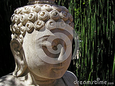 Balinese statue Stock Photo