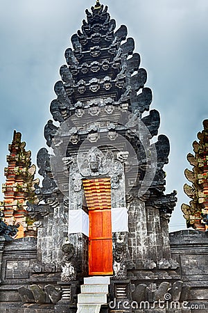 Balinese temple Stock Photo