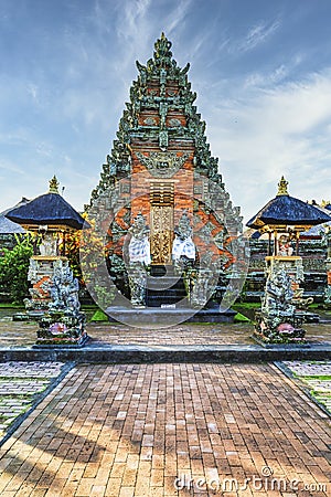 Balinesse Temple Indonesia Stock Photo