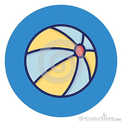 Ball, ball game Isolated Vector Icon which can easily modify or edit Stock Photo