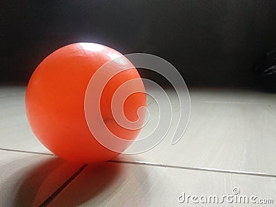 Ball ball orange jeruk orange ball ping pong Stock Photo