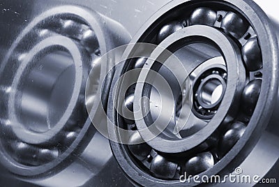 Ball-bearings still-life Stock Photo