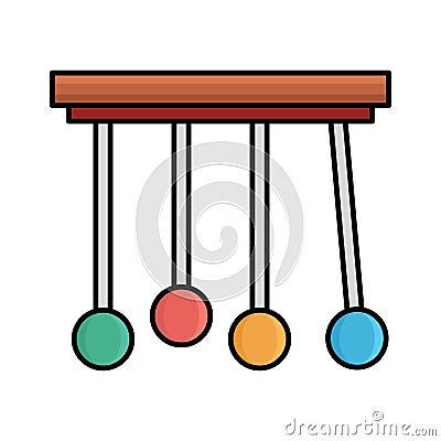 Ball clicker Isolated Vector icon that can be easily modified or edited Vector Illustration