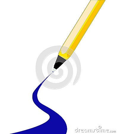 Ball Point Vector Illustration