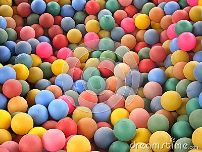 Ball pool Stock Photo