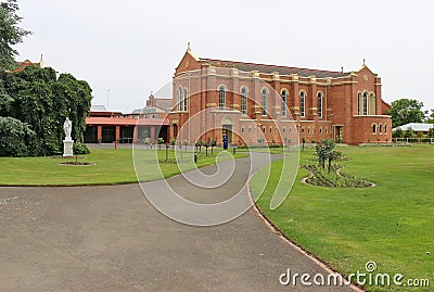 Ballarat's St Patrick's College, a Roman Catholic day and boarding school for boys, was founded by the Christian Brothers in 1893 Editorial Stock Photo