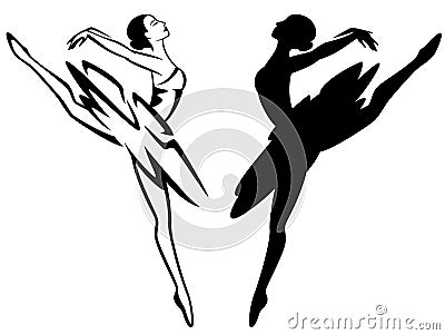 Ballerina Vector Illustration