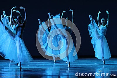 Ballet dancers Editorial Stock Photo